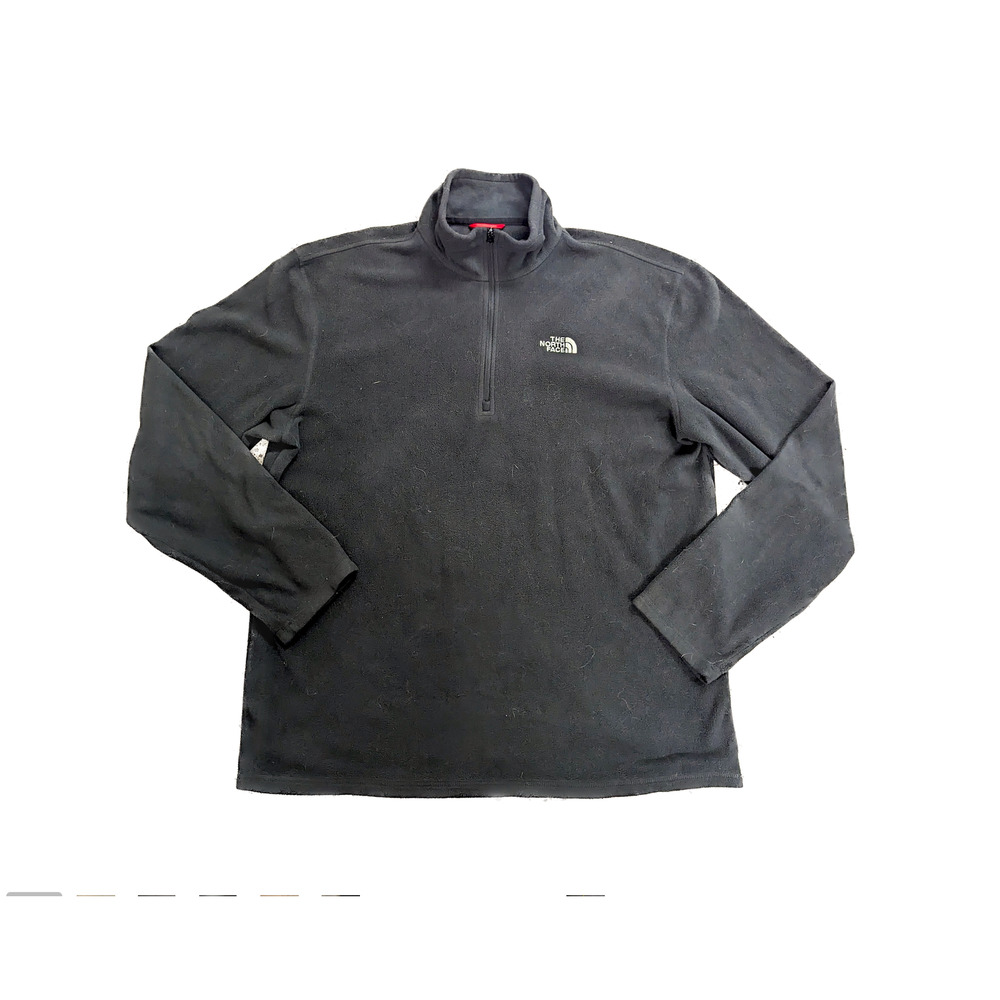 The North Face Half-Zip Sweatshirt Black Men's Size Large